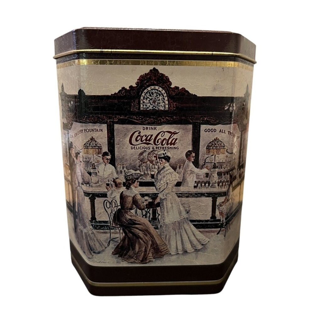 Metal‎ Coca-Cola Tin-Collectable- Vintage 6 Inch